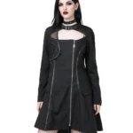 Punk Rave Gothic Mesh Jacket | Size 5XL | Demonyx