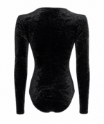 Black Velvet Corset Bodysuit | Demonyx - Image 2